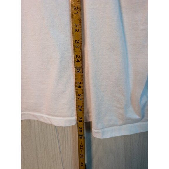 VTG 90s Great Smokey Mountain Shirt Mens XL Single Stitch USA White Flaw - Picture 9 of 9